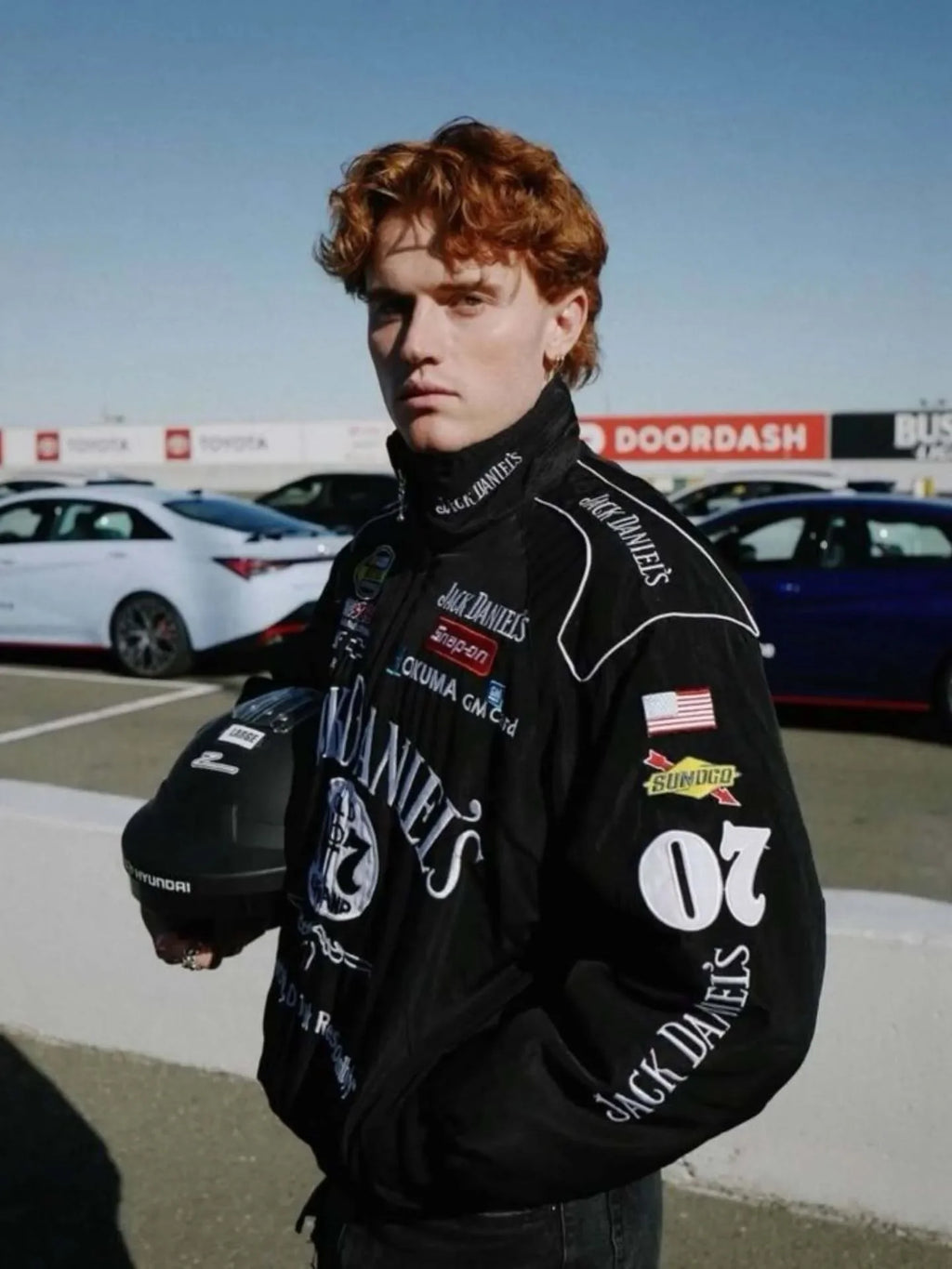 Jack Daniel’s puffer  Embroidered  Jacket