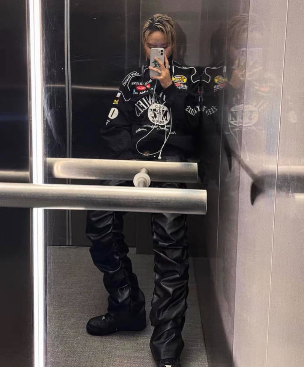 Jack Daniels Black Label Racing Jacket – Mercy Wear