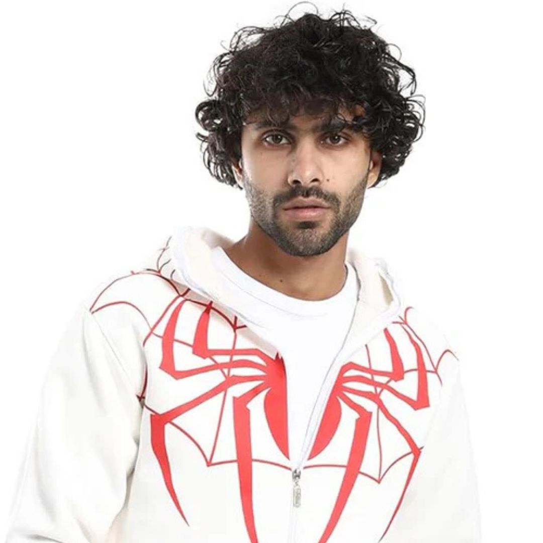 Reed Spider Hoodie – Kawaii Oversized Zip-Up Spiderman