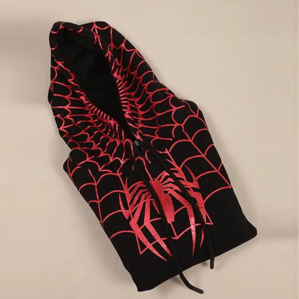 Black Spidey Hoodie for Men & Women – Marvel Style | Street Wear