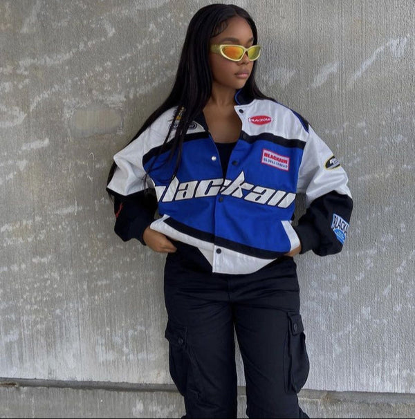 Black AIR Jacket & Blue Vintage Racing Jacket | F1 Edition