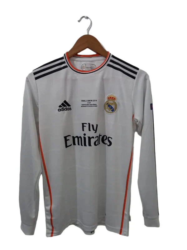 C.Ronaldo Real Madrid 2013-14 Full Sleeve Jersey -White