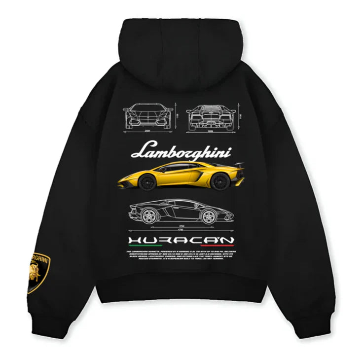 Baggy Lamborghini Hoodie