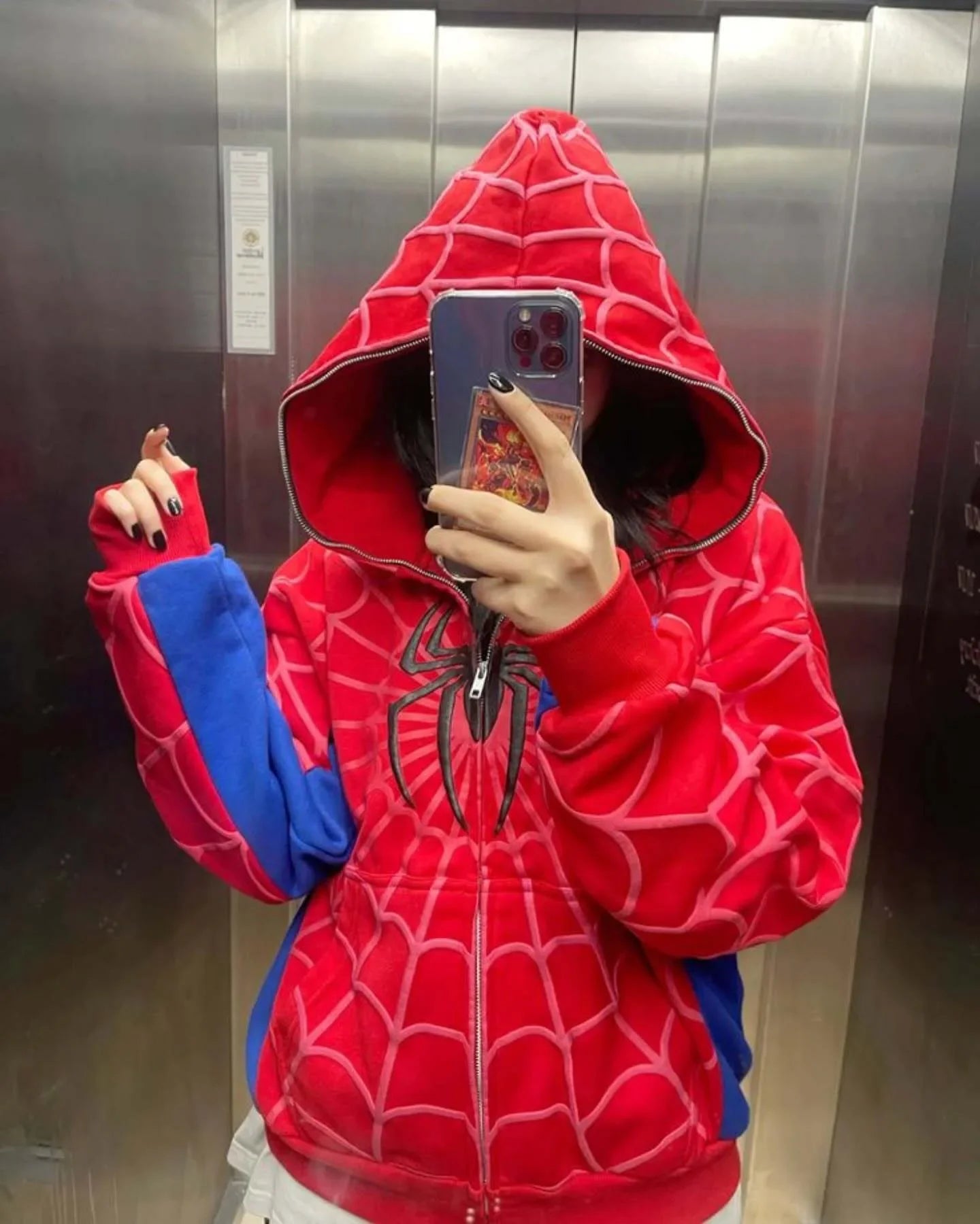 Spidey Hoodie Red  for Men & Women – Marvel Style