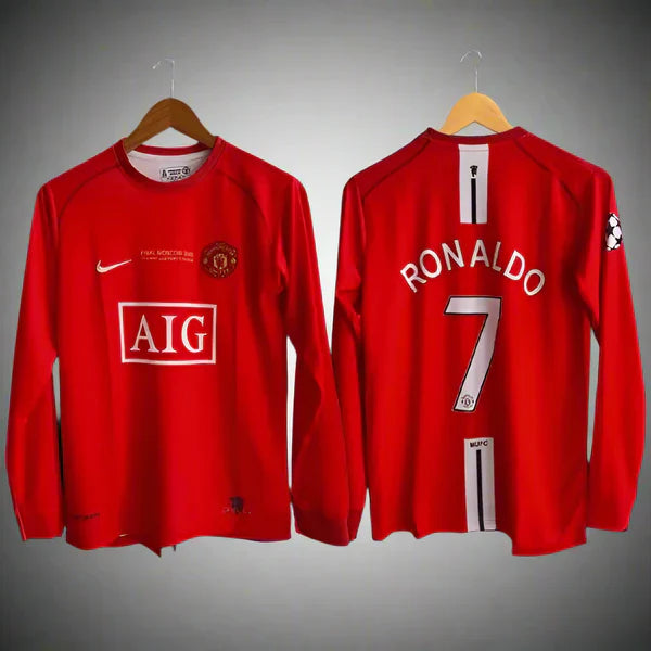 Manchester united Cristiano Ronaldo 2007- 08 Home Full sleeve
