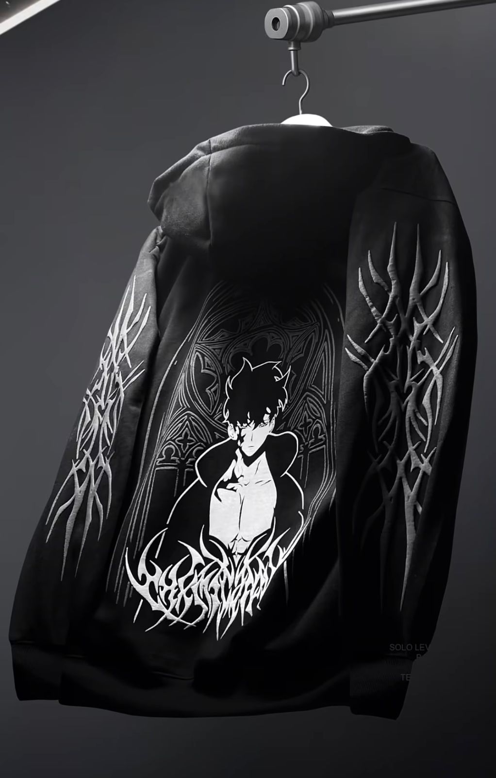 Shadow Hunter Zipper Balaclava – Inspired by Jin Woo from Solo Leveling