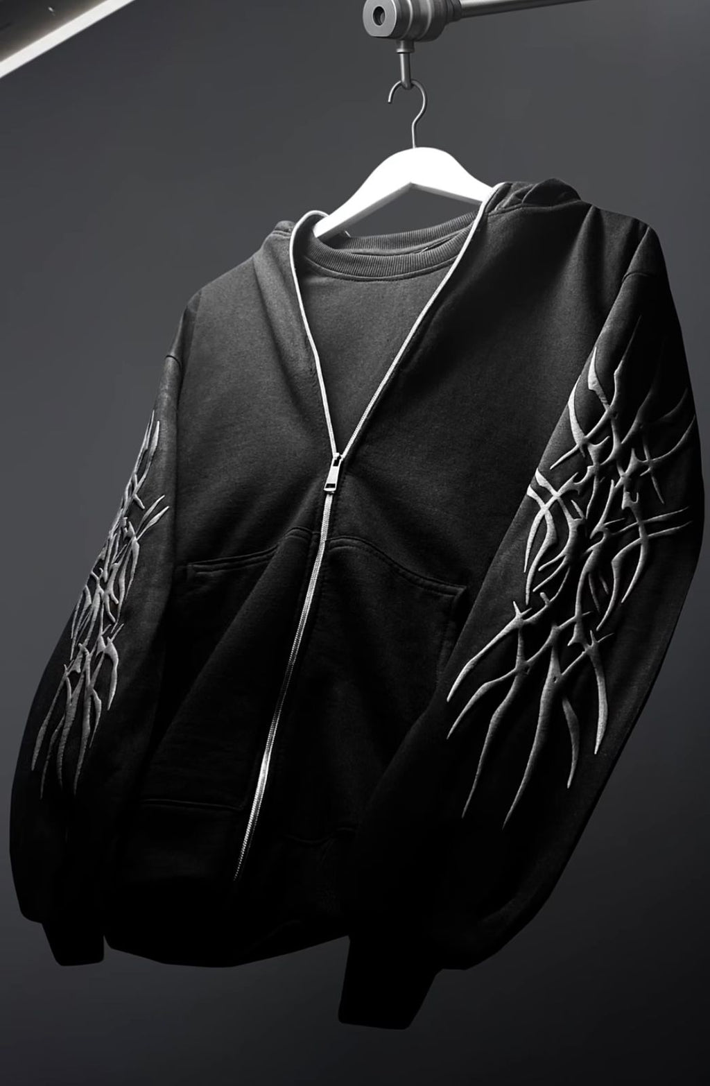 Shadow Hunter Zipper Balaclava – Inspired by Jin Woo from Solo Leveling