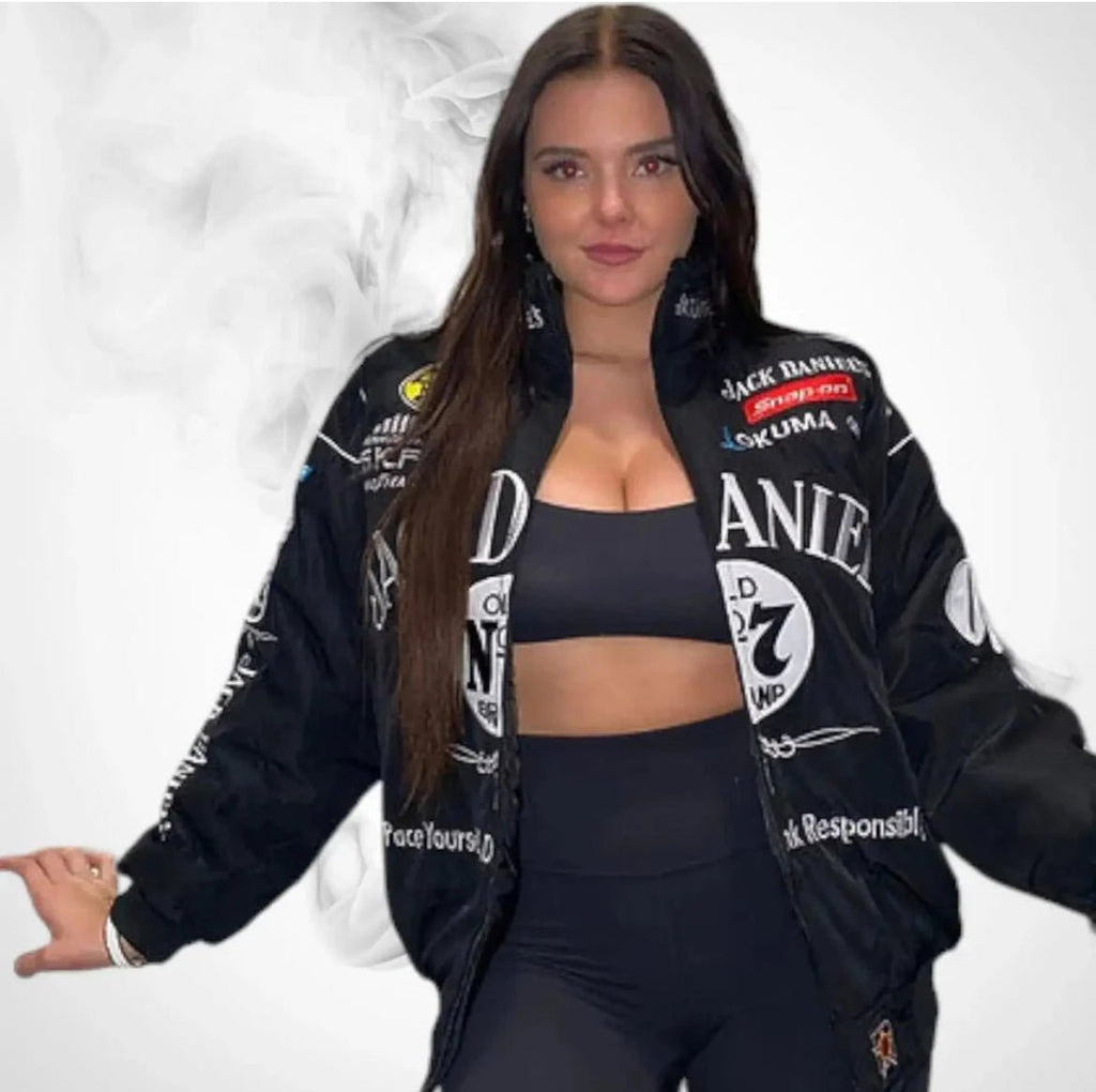 Jack Daniels Black Label Racing Jacket – Mercy Wear
