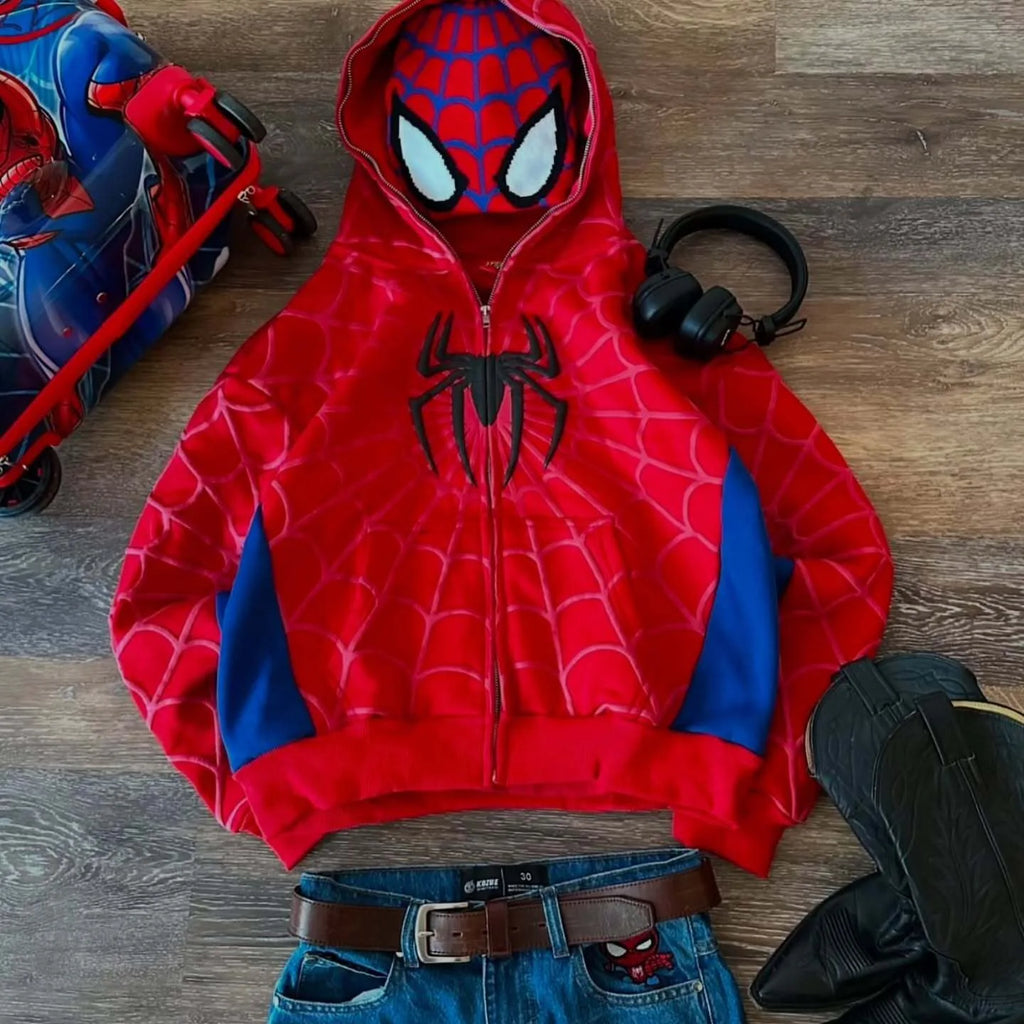 Spidey Hoodie Red  for Men & Women – Marvel Style