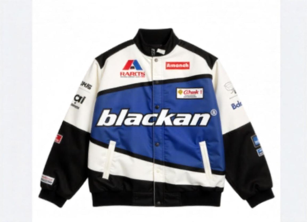 Black AIR Jacket & Blue Vintage Racing Jacket | F1 Edition