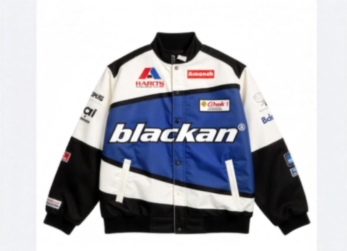 Black AIR Jacket & Blue Vintage Racing Jacket | F1 Edition