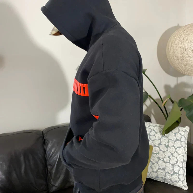 I Love Youu This Much” Cozy Oversized Hoodie – Heartfelt Comfort