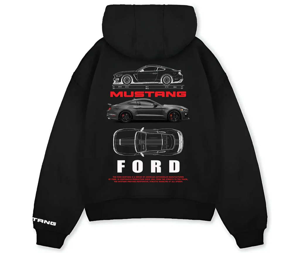 Baggy Mustang Hoodie