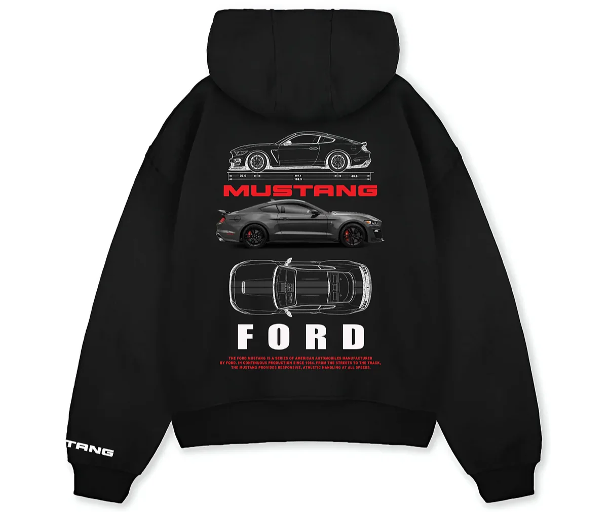 Baggy Mustang Hoodie