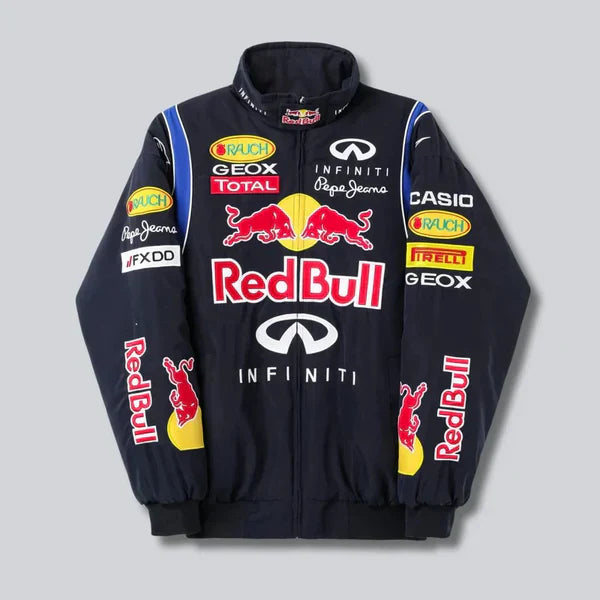 Red Bull  Racing puffer Embroidered Jacket