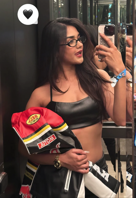 Red Bull Leather Racing Jacket | Maison Feraia F1 Edition.