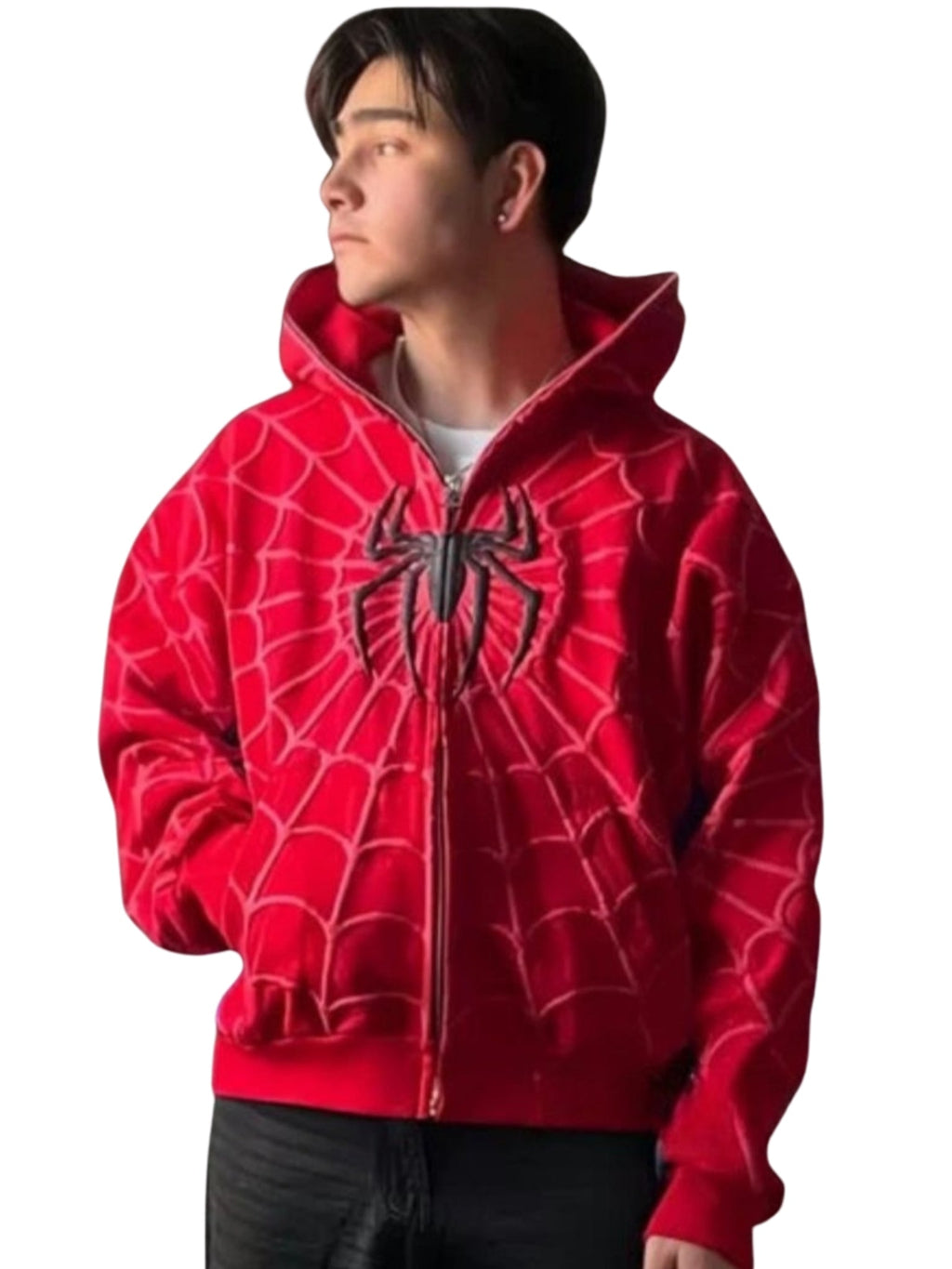 Spidey Hoodie Red  for Men & Women – Marvel Style