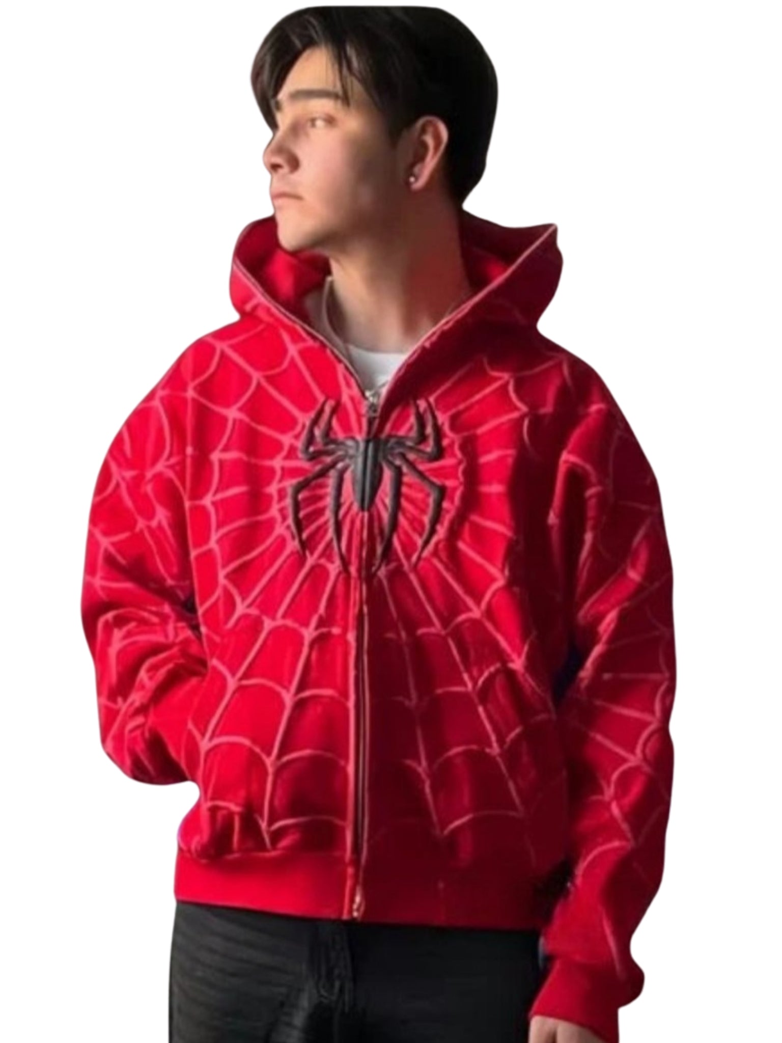 Spidey Hoodie Red  for Men & Women – Marvel Style