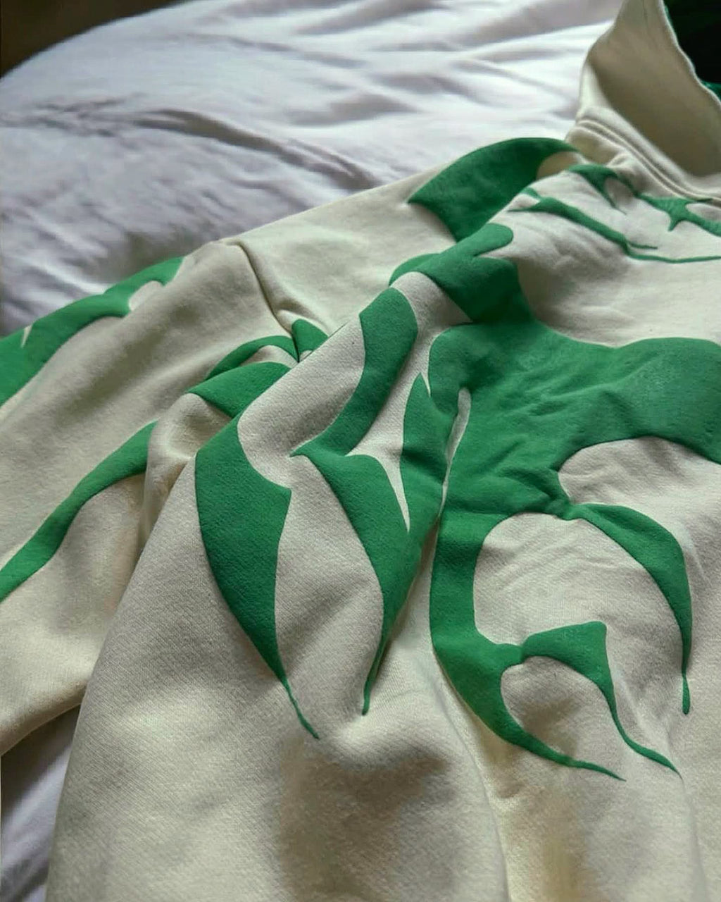 Tribal Shadow Depth Oversized Hoodie – Stylish Indian Streetwear