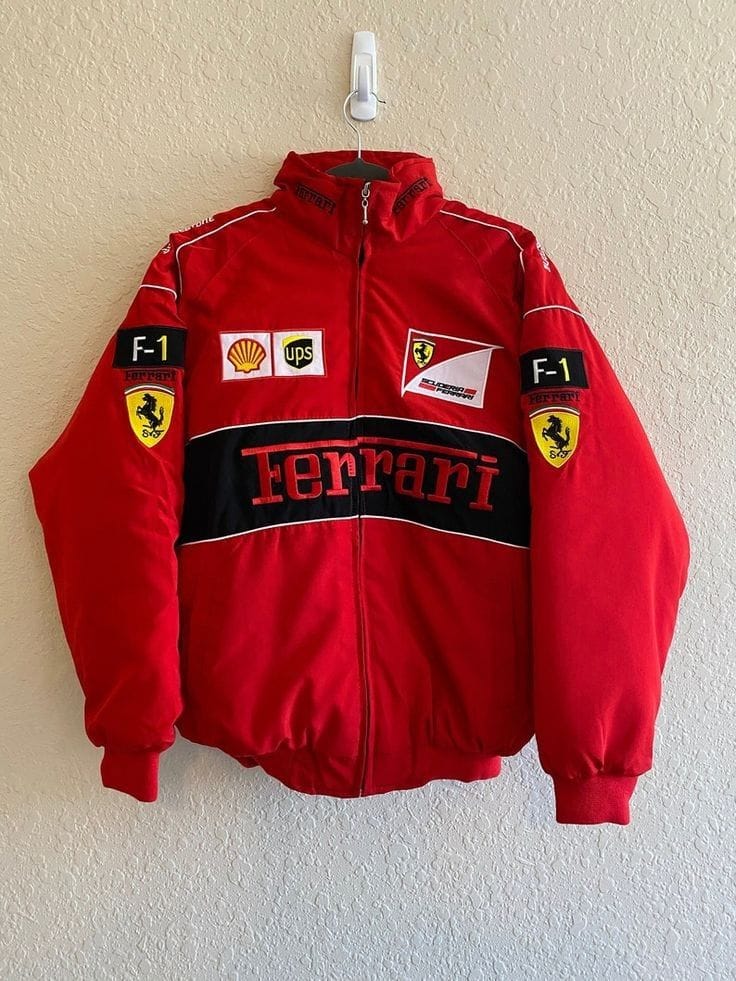 Red Ferrari Jacket Unisex |Racing Style