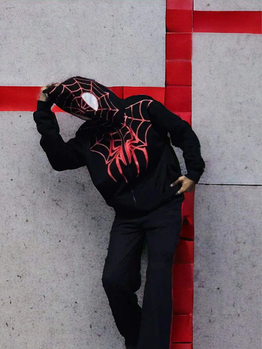 Black Spidey Hoodie for Men & Women – Marvel Style | Street Wear