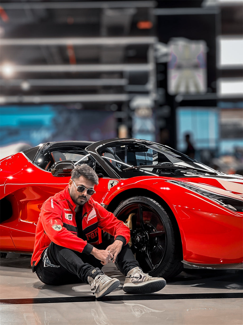 Red Ferrari Scuderia Race F1 Streetwear Jacket | F1 Edition