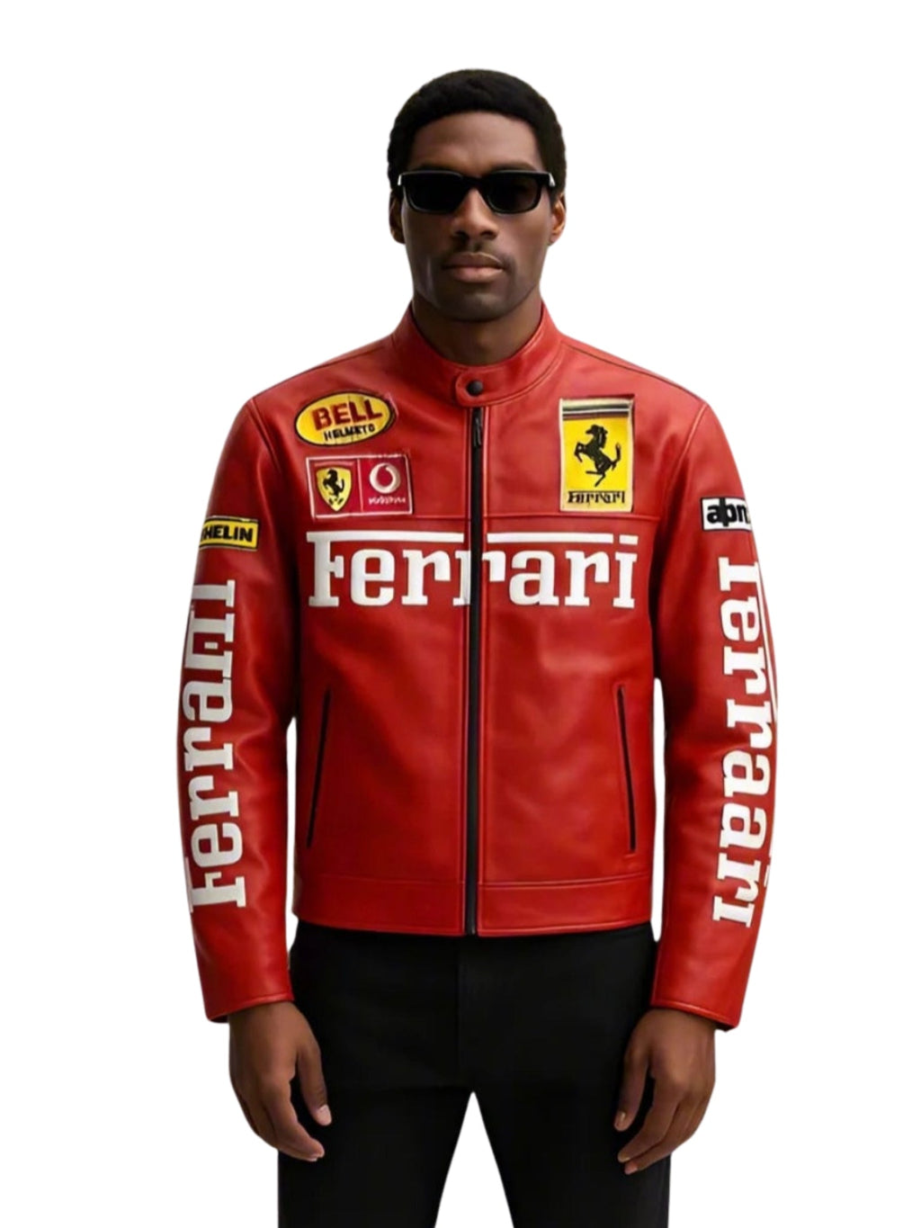 Ferrari Redblood Leather Jacket | Maison Feraia F1 Edition