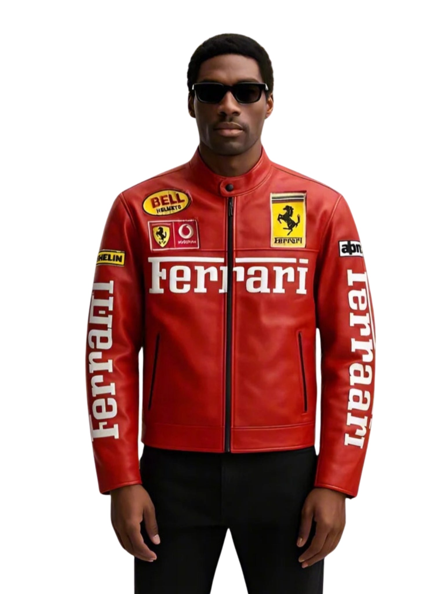 Ferrari Redblood Leather Jacket | Maison Feraia F1 Edition