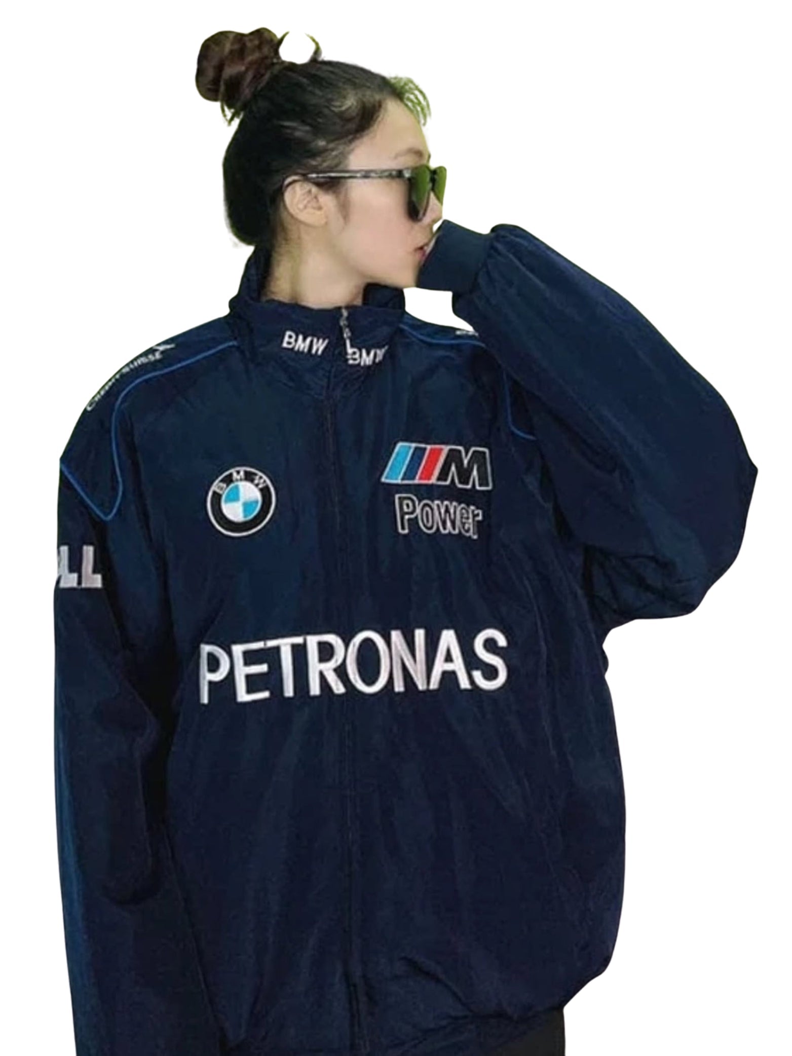 BMW Motorsport Streetwear Jacket | Premium BMW Petronas F1 Racing Jacket | Unisex Fashion