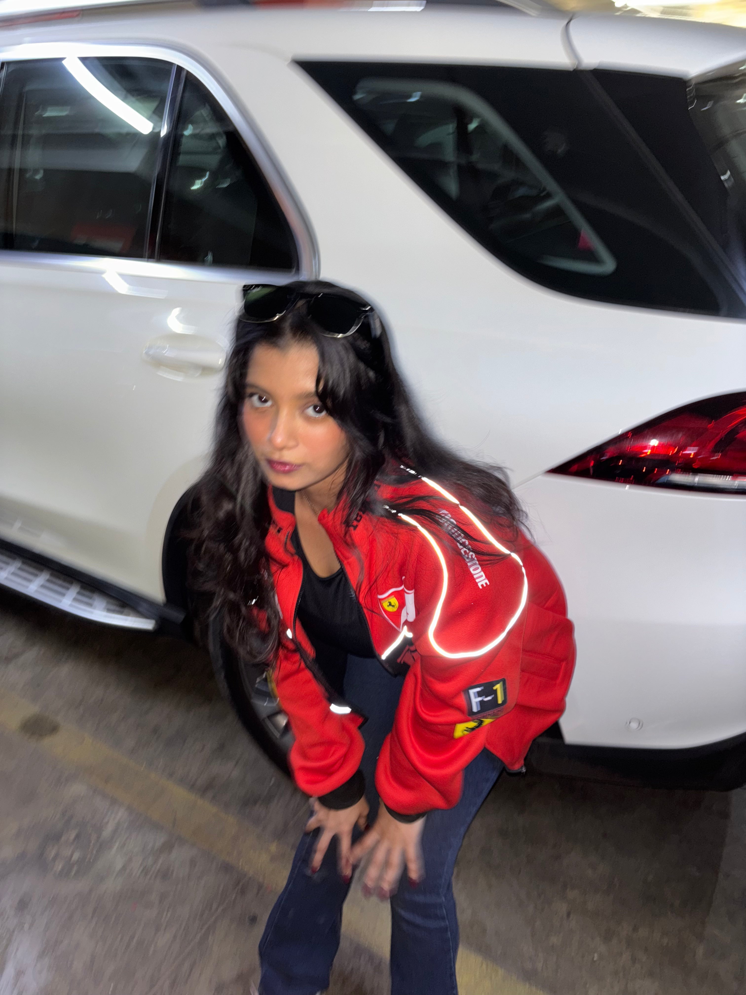 Red Ferrari Scuderia Race F1 Streetwear Jacket | F1 Edition