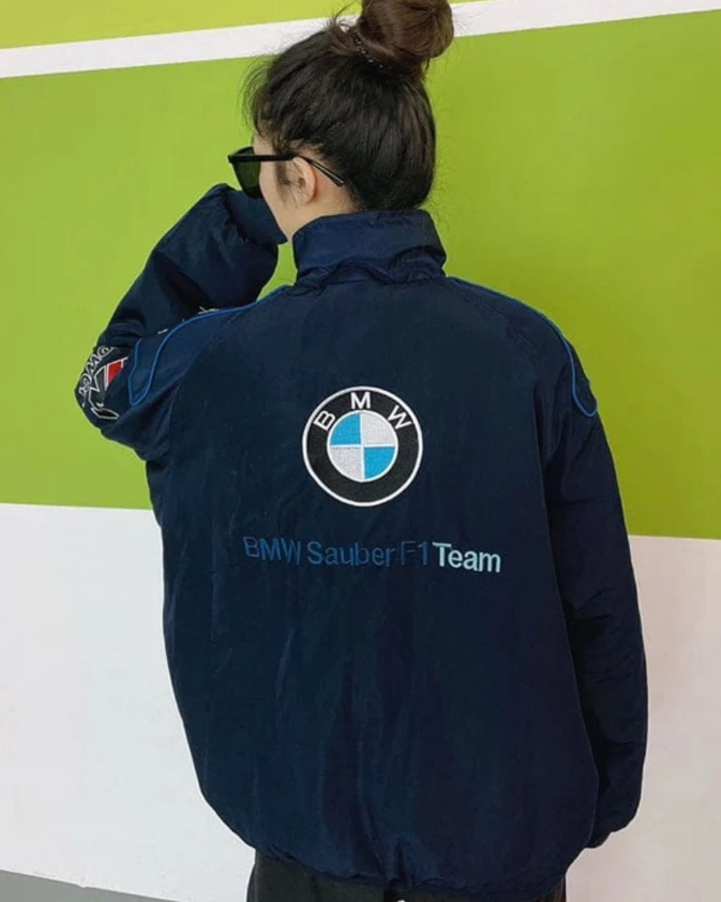 BMW Motorsport Streetwear Jacket | Premium BMW Petronas F1 Racing Jacket | Unisex Fashion