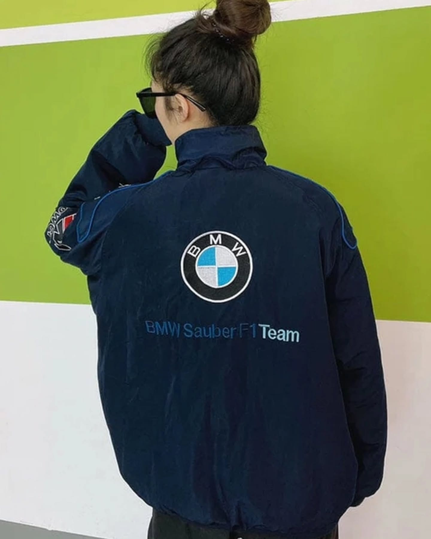 BMW Motorsport Streetwear Jacket | Premium BMW Petronas F1 Racing Jacket | Unisex Fashion