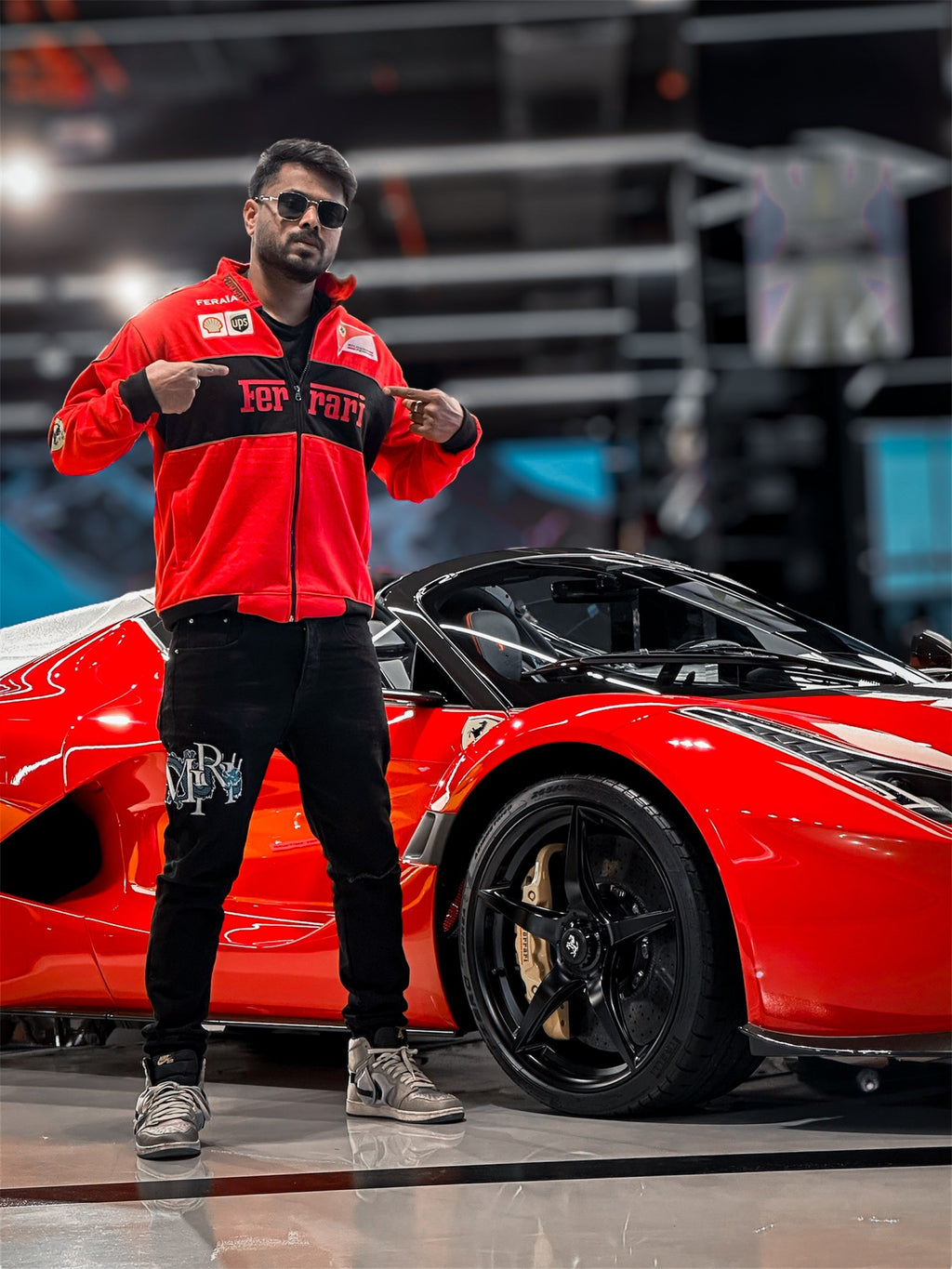 Red Ferrari Scuderia Race F1 Streetwear Jacket | F1 Edition