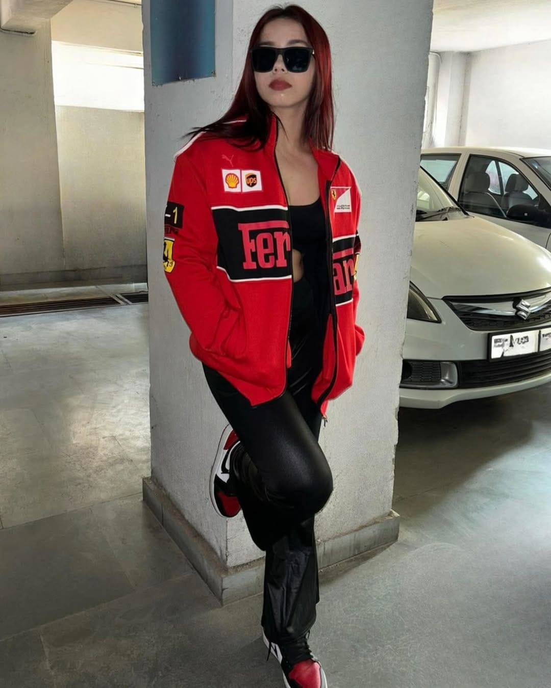 Red Ferrari Jacket Unisex |Racing Style