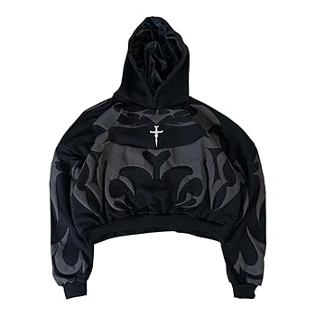 Tribal Shadow Depth Oversized Hoodie – Stylish Indian Streetwear
