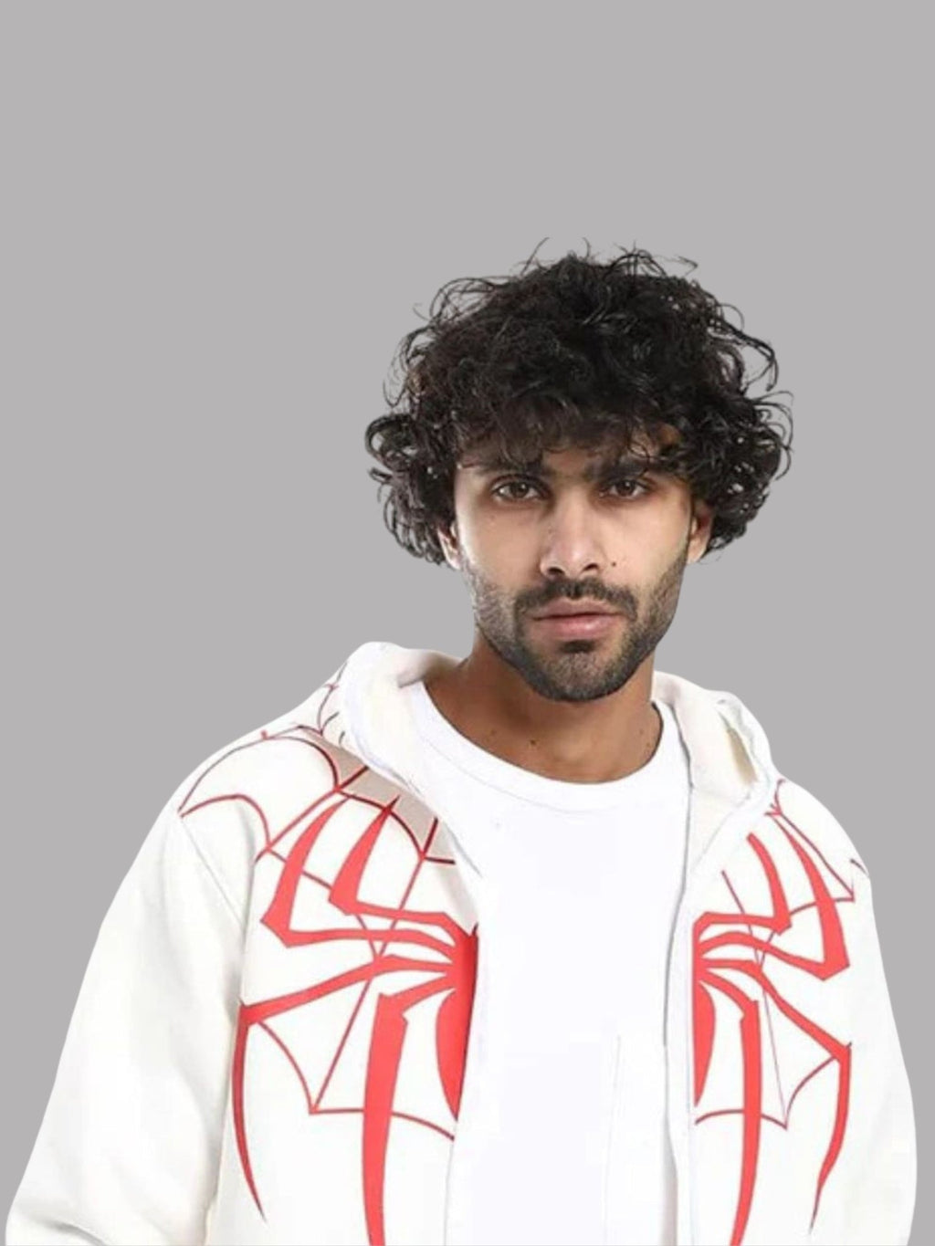 Reed Spider Hoodie – Kawaii Oversized Zip-Up Spiderman